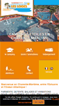 Mobile Screenshot of camping-les-loges.com